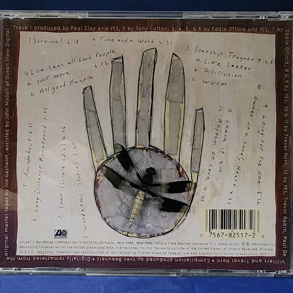 Yes – Highlights - The Very Best Of Yes (1993) CD - Picture 2 of 4